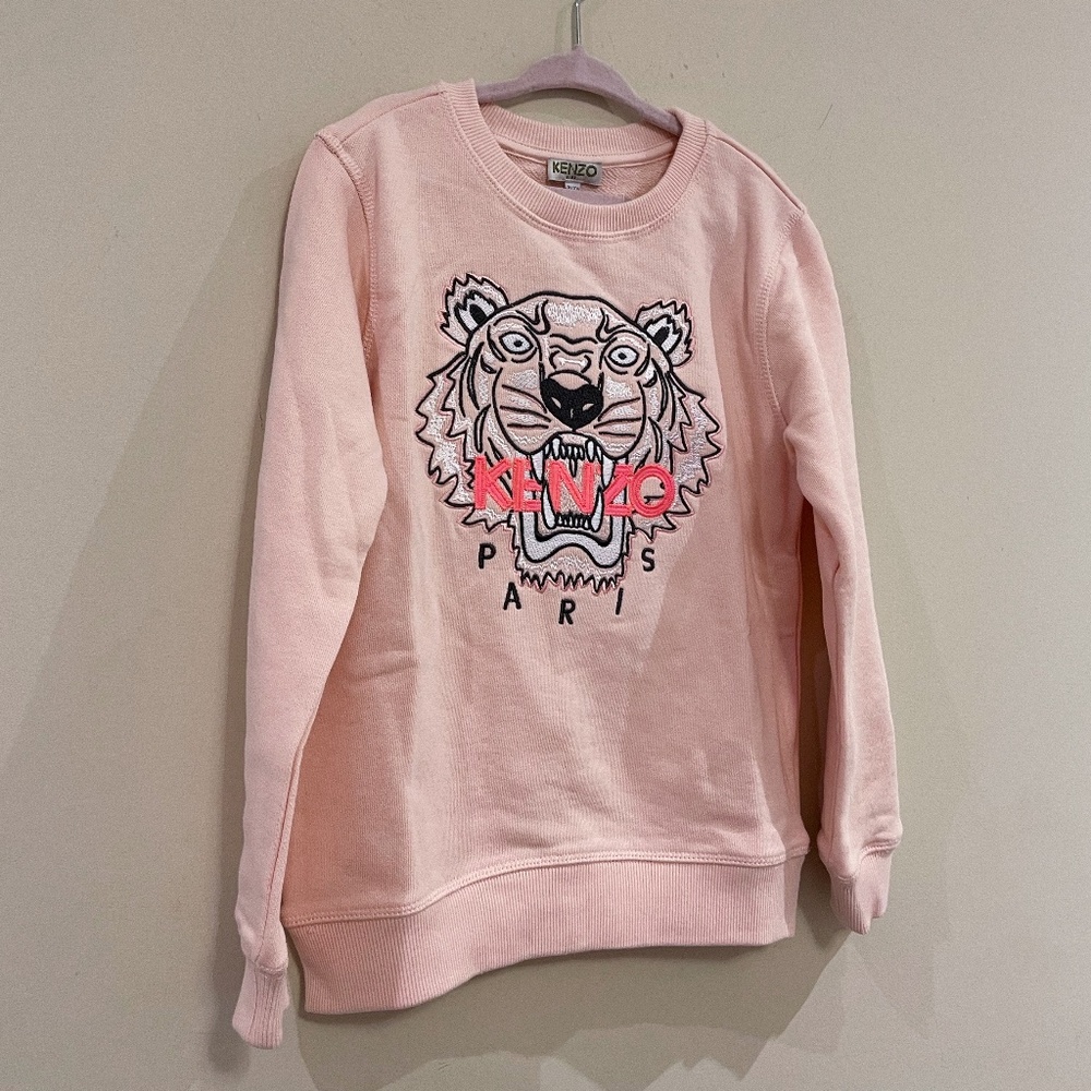 KENZO KIDS SWEATSHIRT WITH LOGO 8Y - Picture 5 of 10